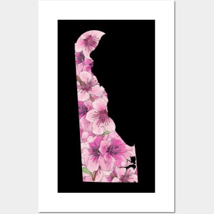 Delaware in Flowers Posters and Art